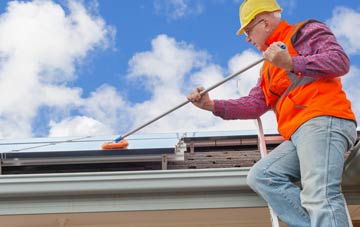 Fifehead Magdalen soft wash roof cleaning